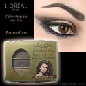 Loreal Paris Made for Me Naturals očné tiene 403 Dark Brunettes