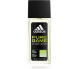 Adidas Pure Game parfumovaný deodorant sklo pre mužov 75 ml