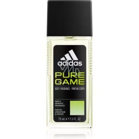 Adidas Pure Game parfumovaný deodorant sklo pre mužov 75 ml