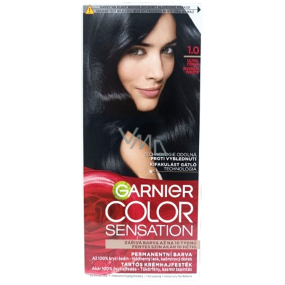 Garnier Color Sensation farba na vlasy 1.0 Ultra čierna
