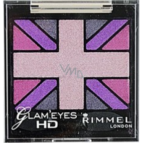 Rimmel London Glam Eyes HD Eyeshadow očné tiene 013 Sugar Rush 2,5 g