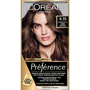 L'oreal Paris Préférence farba na vlasy, intenzívna sýta hnedá 4.15