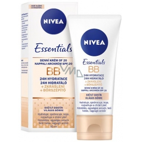 Nivea Essentials denný BB krém OF15, svetlý odtieň 50 ml