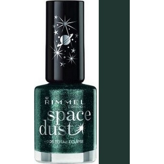 Rimmel London Space Dust lak na nechty 005 Total Eclipse 8 ml