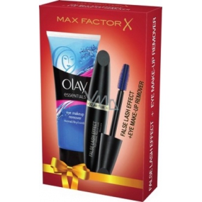 Max Factor False Lash Effect riasenka 13 ml + odličovač očí Olay 100 ml, kozmetická sada