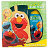 Sesame Street sprchový gél 250 ml + kúpeľová žinka, detská kozmetická súprava