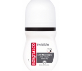 Borotalco Invisible guľôčkový antiperspirant deodorant proti žltým škvrnám roll-on unisex 50 ml