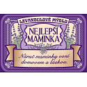 Albi Relax Levanduľové mydlo v plechovke s textom Najlepšie mamička 8 x 5,4 cm