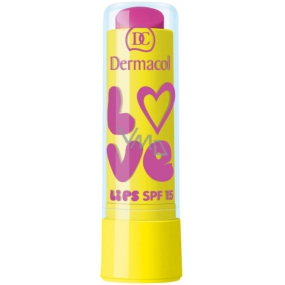 Dermacol Love Lips SPF15 balzam na pery 11 Juicy 3,5 ml