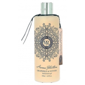 Vivian Gray Aroma Selection Grapefruit & Vetiver 2v1 Luxusný sprchový gél a pena do kúpeľa 500 ml