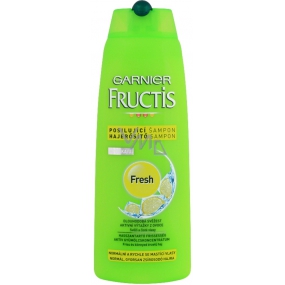 Garnier Fructis Fresh šampón pre normálne a rýchlo sa mastiace vlasy 250 ml