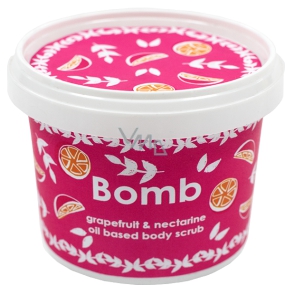 Bomb Cosmetics Grapefruit & Nektarinka Prírodné sprchový olejový peeling 365 ml