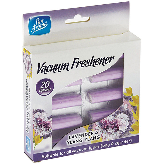 Pan Aroma Vacuum Freshener Levanduľa & Ylang Ylang vôňa do vysávača 20 kapsúl