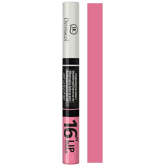 Dermacol 16H Lip Colour dlhotrvajúca farba na pery 15 3 ml a 4,1 ml