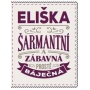 Albi Skladacia taška na zips do kabelky s menom Eliška 42 x 41 x 11 cm