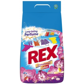 Rex Malaysan Orchid & Sandalwood Aromatherapy Color prášok na pranie farebnej bielizne 54 dávok 3,51 kg