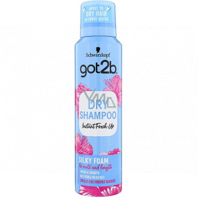 Got2b Silky Foam suchý penový šampón 150 ml