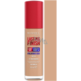 Rimmel Lasting Finish Dlhotrvajúci hydratačný make-up s kyselinou hyalurónovou 160 Vanilla 30 ml