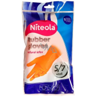 Niteola rukavice gumové veľkosť S/7 1 pár, po expiraci
