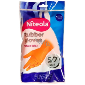 Niteola rukavice gumové veľkosť S/7 1 pár, po expiraci Niteola rukavice gumové veľkosť S/7 1 pár, po expiraci