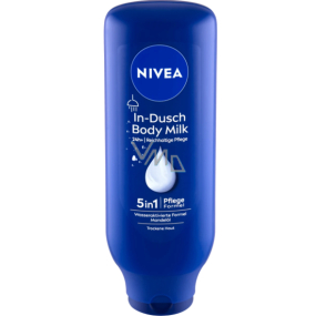 Nivea 5v1 Pflege Formel Vyživujúce telové mlieko do sprchy 400 ml