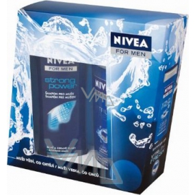 Nivea Men Kazvitality šampón 250 ml + sprchový gél 250 ml kozmetická sada
