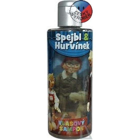 Bohemia Gifts Kids Spejbl a Hurvínek jahodový šampón na vlasy 200 ml