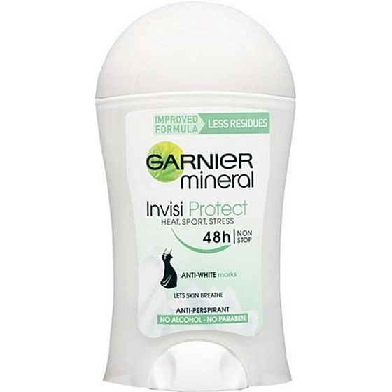 Garnier Invisi Mineral Protect antiperspirant dezodorant stick pre ženy 40 ml