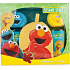Sesame Street 2 x pena do kúpeľa 236 ml + žinka, detská kozmetická súprava