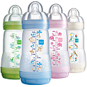 Mám Anti-Colic antikolikovú fľašu na kŕmenie, silikónová jemná cumlík rôzne farby 2+ mesiacov 260 ml