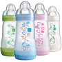 Mám Anti-Colic antikolikovú fľašu na kŕmenie, silikónová jemná cumlík rôzne farby 2+ mesiacov 260 ml