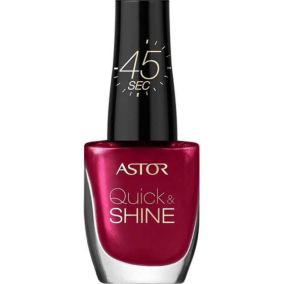 Astor Quick & Shine Nail Polish lak na nechty 301 Valentines Day 8 ml