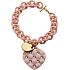 Ops! Objects Matelassé Crystal Bracelet náramok OPSBR-232 staroružová