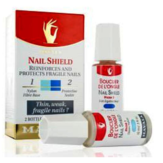 Mavala Nail Shield dvojfázový prípravok na posilnenie nechtov 2 x 10 ml