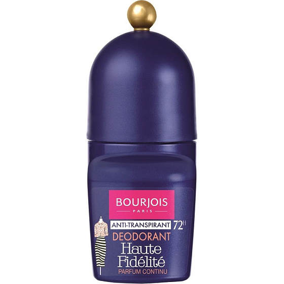 Bourjois High Trust 72-hodinovej guličkový antiperspirant dezodorant roll-on pre ženy 50 ml