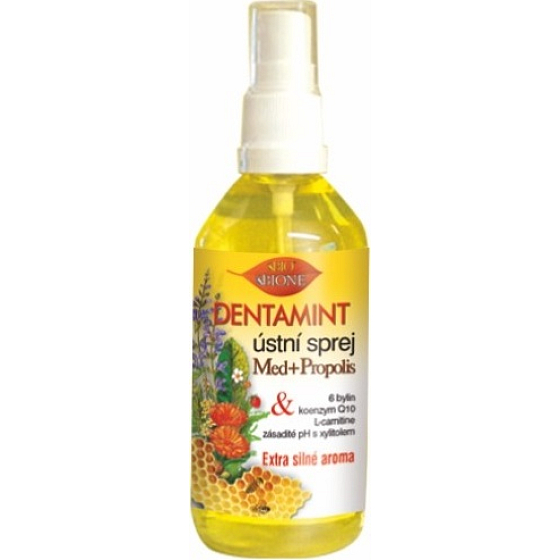 Bione Cosmetics Med & Propolis Dentamint ústny sprej 115 ml