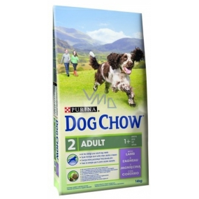 Purina Chow Adult Jahňa kompletné krmivo pre dospelých psov 11 + 3 kg