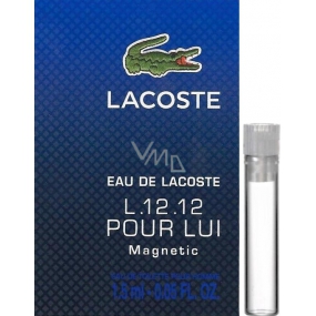Lacoste Eau de Lacoste L.12.12 Pour Lui Magnetic toaletná voda pre mužov 1,5 ml, vialka