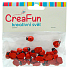 CreaFun Drevené dekorácie Lienky 1 x 1,3 cm 40 kusov