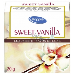 Kappus Sweet Vanilla - Sladká Vanilka luxusné toaletné mydlo 20 g
