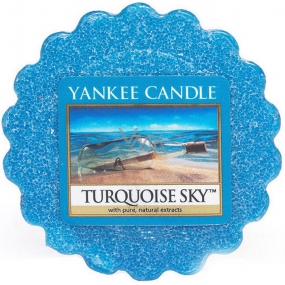 Yankee Candle Turquoise Sky - Tyrkysové neba vonný vosk do aromalampy 22 g