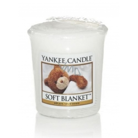 Yankee Candle Soft Blanket - Jemná prikrývka vonná sviečka votívny 49 g