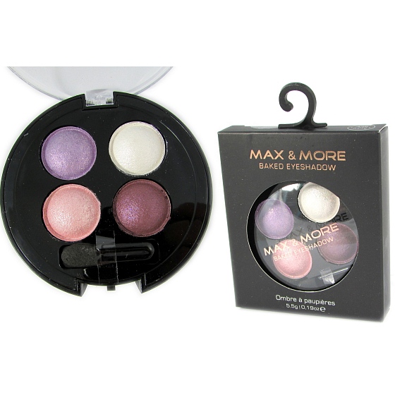 Max & More zapečené očné tiene 436 Purple Haze 5,5 g