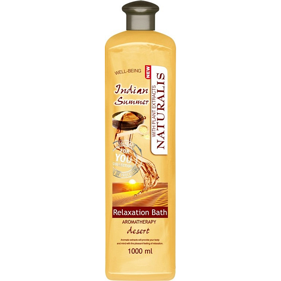 Naturalis Indian Summer relaxačná pena do kúpeľa 1000 ml