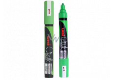 Uni Mitsubishi Chalk Marker kriedový popisovač fluo zelený 1,8-2,5 mm, PWE-5M