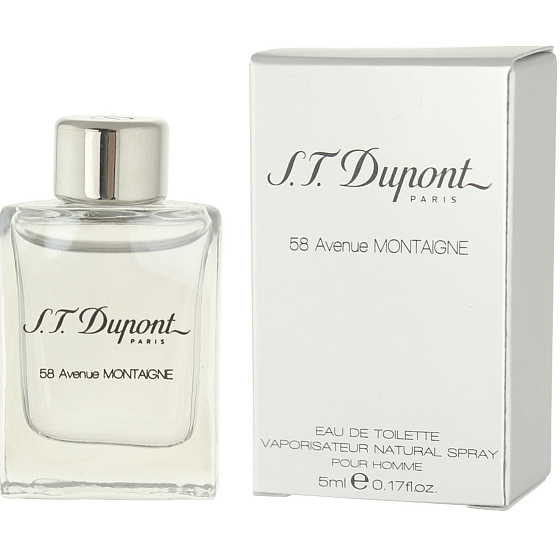 S.T. Dupont 58 Avenue Montaigne toaletná voda pre mužov 5 ml, miniatúra