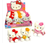 Plyšová hračka Hello Kitty 15 cm rôzne typy