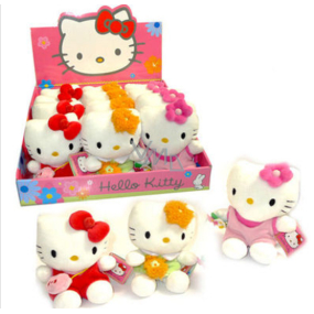 Plyšová hračka Hello Kitty 15 cm rôzne typy