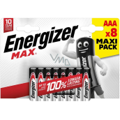Energizer AAA / LR3 1,5 V alkalické batérie Power 8 ks