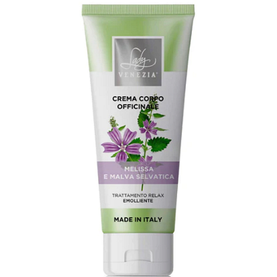 Lady Venezia Melissa & E Malva Selvatica - Telový krém a krém na ruky s medovkou a slezom 100 ml